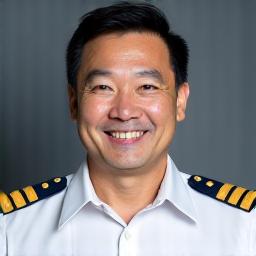 Portrait of Head Captain Alex Chen